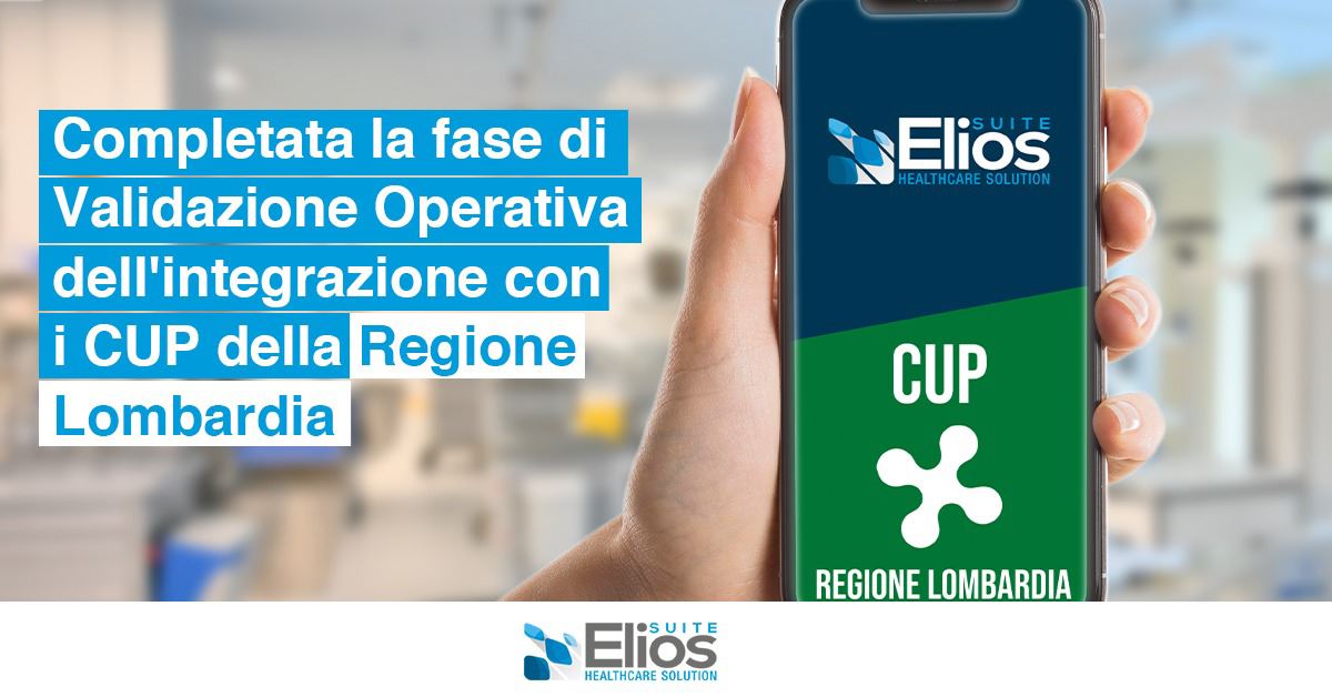 Gestionale sanitario - Completamento Validazione Operativa integrazione con il CUP della Regione Lombardia