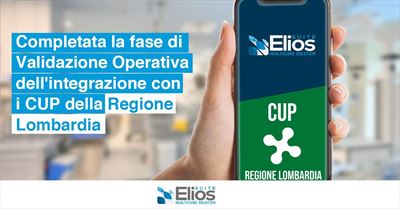Gestionale sanitario - Completamento Validazione Operativa integrazione con il CUP della Regione Lombardia