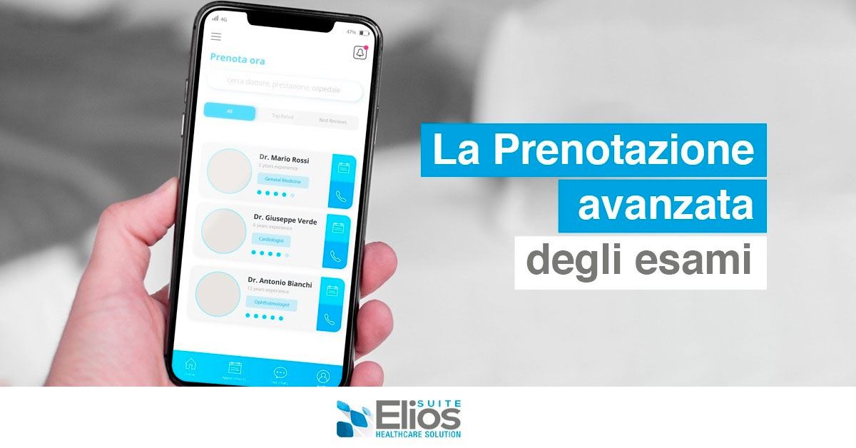 gestionale sanitario - La prenotazione avanzata degli esami